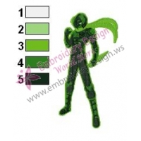 Green Lantern Shinobi Concept Embroidery Design